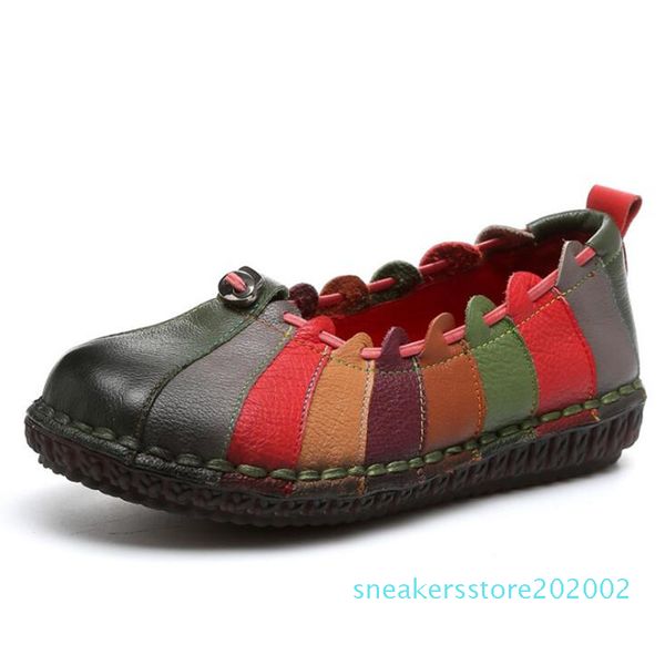 2018 spring and summer new chinese style jigsaw puzzle fashion trend comfortable round head women's shoes leather women's shoes s0, Black 
2018 spring and summer new chinese style jigsaw puzzle fashion trend comfortable round head women's shoes leather women's shoes s0, Black