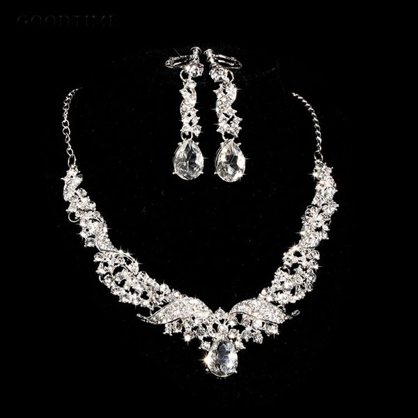 luxury bridal jewelry sets sparkling crystal angel wings waterdrop necklace earrings sets women fashion wedding bridal accessory, Slivery;golden
luxury bridal jewelry sets sparkling crystal angel wings waterdrop necklace earrings sets women fashion wedding bridal accessory, Slivery;golden