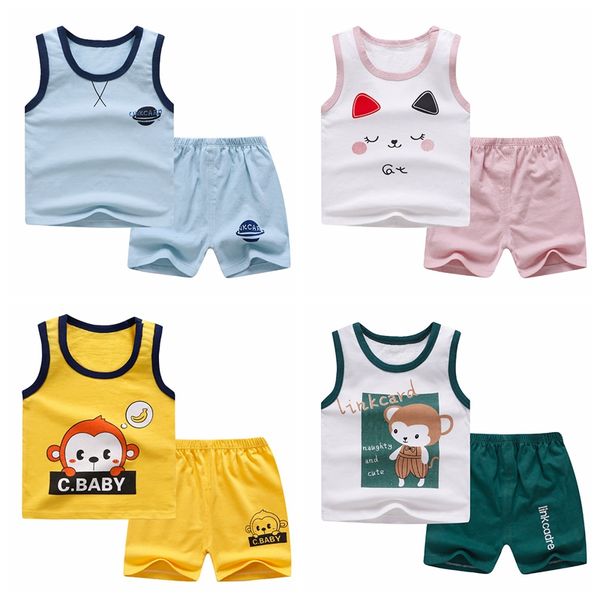 2020 children casual clothing boy sleveless clothes outfit girl kids boy sports suits clothing kids wear for summer, White
2020 children casual clothing boy sleveless clothes outfit girl kids boy sports suits clothing kids wear for summer, White