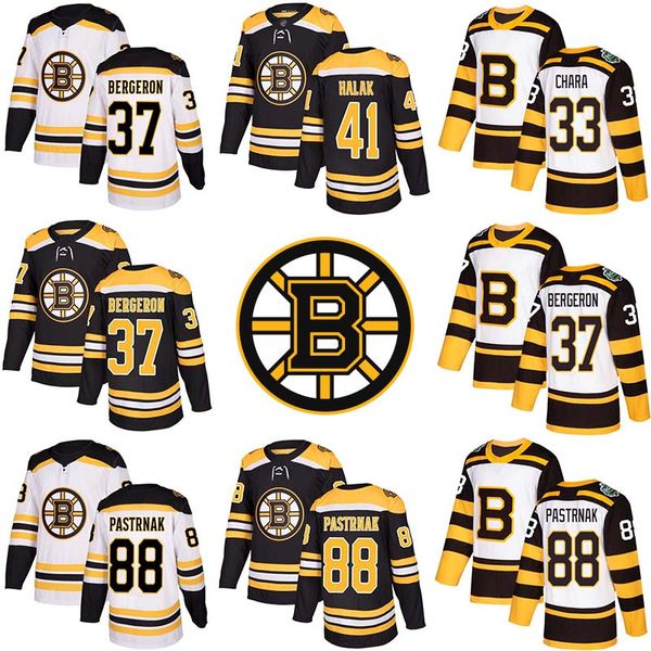 Top Mens Boston Hockey Jerseys Bruins 33 Zdeno Chara 37 Patrice Bergeron 41 Jaroslav Halak 88 David Pastrnak Jersey
Top Mens Boston Hockey Jerseys Bruins 33 Zdeno Chara 37 Patrice Bergeron 41 Jaroslav Halak 88 David Pastrnak Jersey