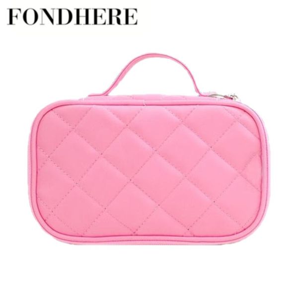 fondhere ladies double makeup bag creative geometric ringer nylon waterproof wash bag easy to handle receive convenient
fondhere ladies double makeup bag creative geometric ringer nylon waterproof wash bag easy to handle receive convenient