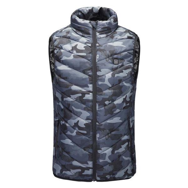 intelligent heating vest winter outdoor sports men and women camouflage heating vest usb charging jacket, Black;red
intelligent heating vest winter outdoor sports men and women camouflage heating vest usb charging jacket, Black;red
