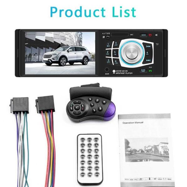 аудио car radio car multimedia mp5-плеер стерео радио 4,0 «hd aux bt usb fm u диск реверс заднего вида
аудио car radio car multimedia mp5-плеер стерео радио 4,0 «hd aux bt usb fm u диск реверс заднего вида