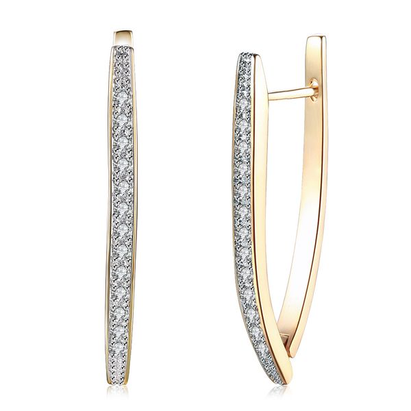 new arrival gold color earrings for women wedding decoration delicate design austria crystal jewelry gift luxury 4 colors, Silver
new arrival gold color earrings for women wedding decoration delicate design austria crystal jewelry gift luxury 4 colors, Silver