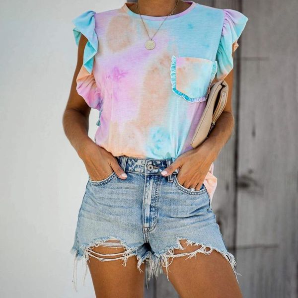 женщины tie dye футболка с коротким рукавом рябить бабочки карманного tank tops harajuku streetwear camiseta mujer футболочку femme, Black;blue
женщины tie dye футболка с коротким рукавом рябить бабочки карманного tank tops harajuku streetwear camiseta mujer футболочку femme, Black;blue
