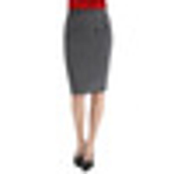 ladies pencil skirt elastic high waist bodycon hips wrapped solid casual formal, Black
ladies pencil skirt elastic high waist bodycon hips wrapped solid casual formal, Black