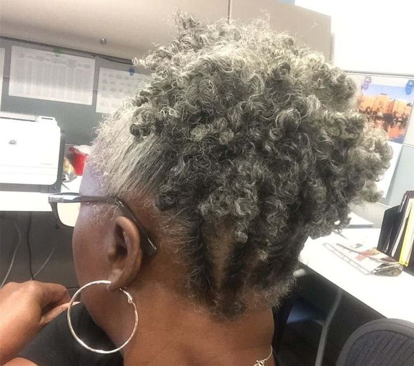 women grey human ponytail hair extension silver grey afro puff kinky curly drawstring human hair ponytails clip in gray hair 80g 100g 120g, Black
women grey human ponytail hair extension silver grey afro puff kinky curly drawstring human hair ponytails clip in gray hair 80g 100g 120g, Black