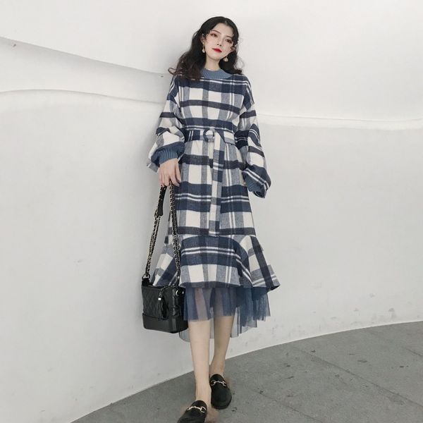 tweed splicing mesh long retro long sleeve fishtail plaid children's autumn winter dress 2019 new autumn, Black;gray
tweed splicing mesh long retro long sleeve fishtail plaid children's autumn winter dress 2019 new autumn, Black;gray