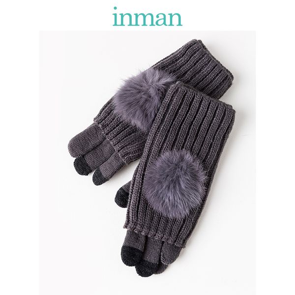 inman new arrival winter and autumn split finger simple design warm women hand wind protection gloves, Blue;gray
inman new arrival winter and autumn split finger simple design warm women hand wind protection gloves, Blue;gray