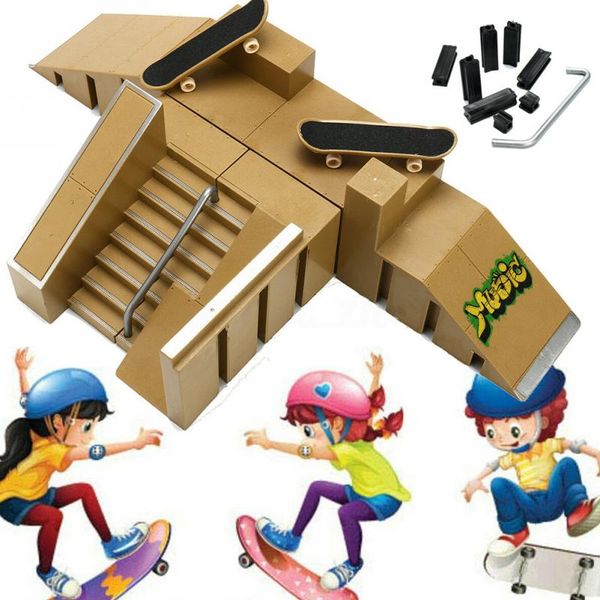 kids mini finger skateboard training fingerboard ramp set abs practice deck skate park children toy sports props table game
kids mini finger skateboard training fingerboard ramp set abs practice deck skate park children toy sports props table game
