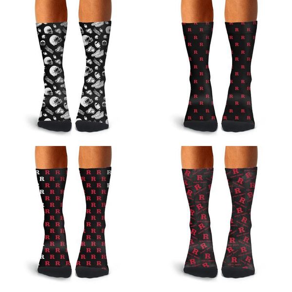 man rutgers scarlet knights football black boot socks cotton fit thin high ankle cable knitting fun gray red 
man rutgers scarlet knights football black boot socks cotton fit thin high ankle cable knitting fun gray red