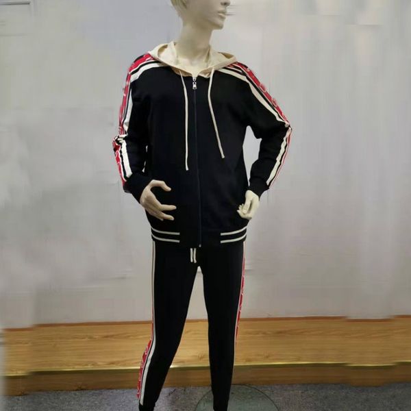 2pcs/set autumn new women designer clothing set outfits sports running wear +pants designer women's two piece pants, White
2pcs/set autumn new women designer clothing set outfits sports running wear +pants designer women's two piece pants, White