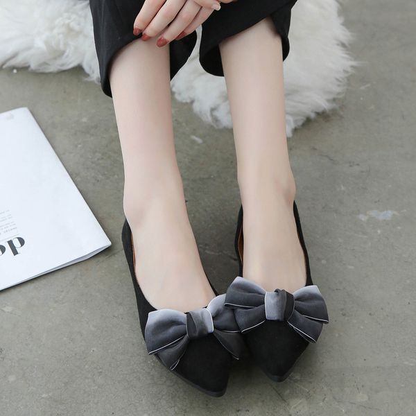 vogue nice spring ladies flat shoes butterfly knot shallow casual women shoes female flat boat chaussures femme, Black
vogue nice spring ladies flat shoes butterfly knot shallow casual women shoes female flat boat chaussures femme, Black