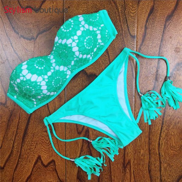 2019 floral print swimwear women bikinis set crochet lace swimsuit strapless push up bandeau biquinis beachwear bathing suit
2019 floral print swimwear women bikinis set crochet lace swimsuit strapless push up bandeau biquinis beachwear bathing suit
