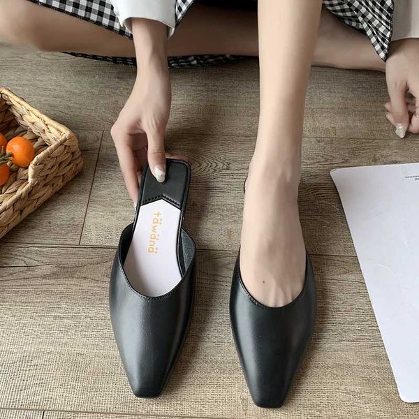 shoes ladies' slippers platform pointed toe slipers women female mule slides heeled mules cover 2020 soft heels, Black
shoes ladies' slippers platform pointed toe slipers women female mule slides heeled mules cover 2020 soft heels, Black