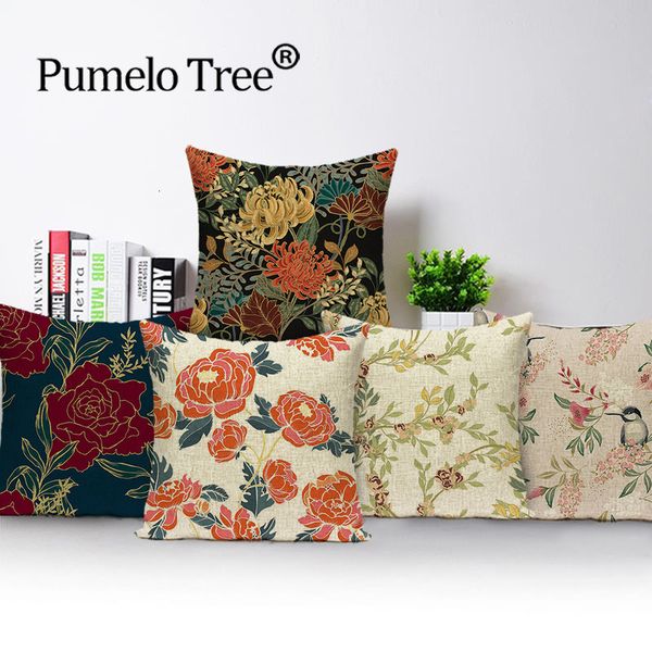 retro home decoration pillow cases nordic red flower pillows covers plant linen cushion cover custom decor sofa cushions case
retro home decoration pillow cases nordic red flower pillows covers plant linen cushion cover custom decor sofa cushions case