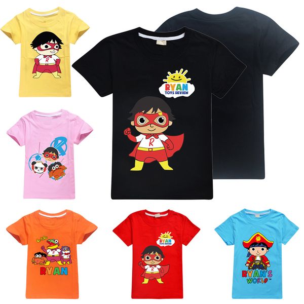 ryan toys review kids tee shirts 3-14t kids boys girls cotton t shirts 6 designs 9 colors tees kids designer clothes dhl ss112, Blue
ryan toys review kids tee shirts 3-14t kids boys girls cotton t shirts 6 designs 9 colors tees kids designer clothes dhl ss112, Blue
