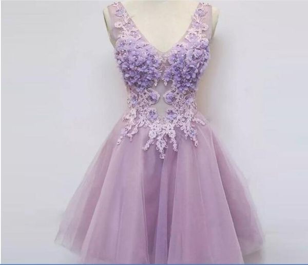 v-neck tulle short lavender lace appliques mini homecoming dresses sleeveless custom vestidos de junior graduation party gowns cheap, Red
v-neck tulle short lavender lace appliques mini homecoming dresses sleeveless custom vestidos de junior graduation party gowns cheap, Red
