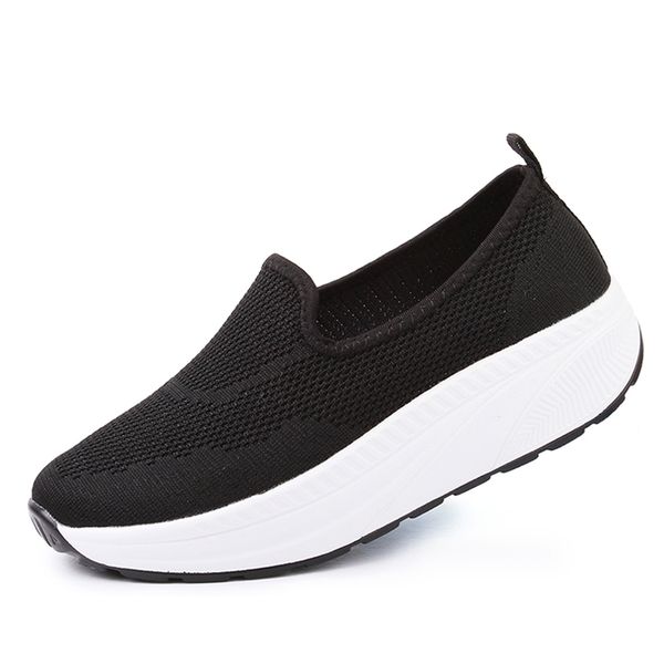 women flat platform shoes slip on for ladies shoe zapatos mujer comfortable soft wedge sneakers, Black;yellow
women flat platform shoes slip on for ladies shoe zapatos mujer comfortable soft wedge sneakers, Black;yellow