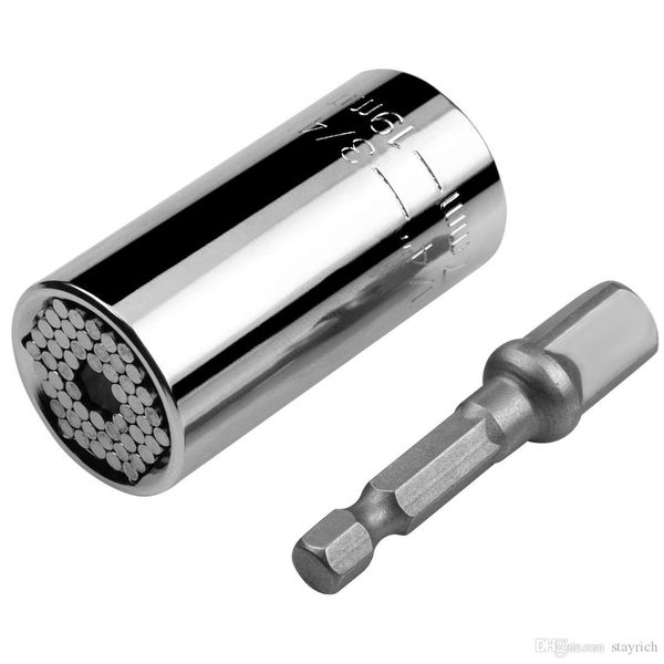 2pcs=1set universal socket set multi-function ratchet 7-19mm power drill adapter repair kit screwdriver wrench adapter hand tools
2pcs=1set universal socket set multi-function ratchet 7-19mm power drill adapter repair kit screwdriver wrench adapter hand tools