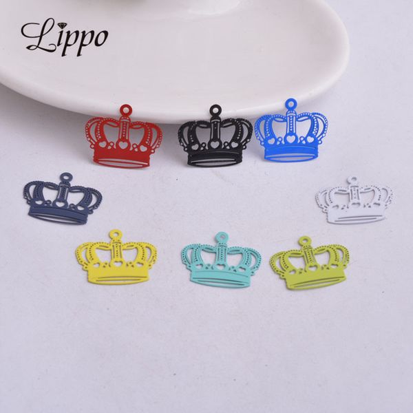 50pcs ac5801 colorful crown charms article metal brass king's crowns pendant, Bronze;silver
50pcs ac5801 colorful crown charms article metal brass king's crowns pendant, Bronze;silver