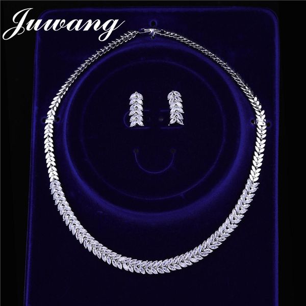 juwang bridal jewelry sets for brides cubic zirconia crystal simplicity earrings and necklace jewelry sets gift, Slivery;golden
juwang bridal jewelry sets for brides cubic zirconia crystal simplicity earrings and necklace jewelry sets gift, Slivery;golden