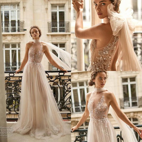 boho wedding dresses 2020 jewel neck beads tulle beach wedding gowns bridal dress a line open back robes de mariée, White
boho wedding dresses 2020 jewel neck beads tulle beach wedding gowns bridal dress a line open back robes de mariée, White