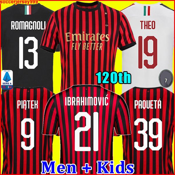 ibrahimovic ac milan 19 20 soccer jersey 2019 2020 piatek football shirt paqueta theo suso rebic camisa de futebol maillot men + kids kit 99, Black;yellow
ibrahimovic ac milan 19 20 soccer jersey 2019 2020 piatek football shirt paqueta theo suso rebic camisa de futebol maillot men + kids kit 99, Black;yellow