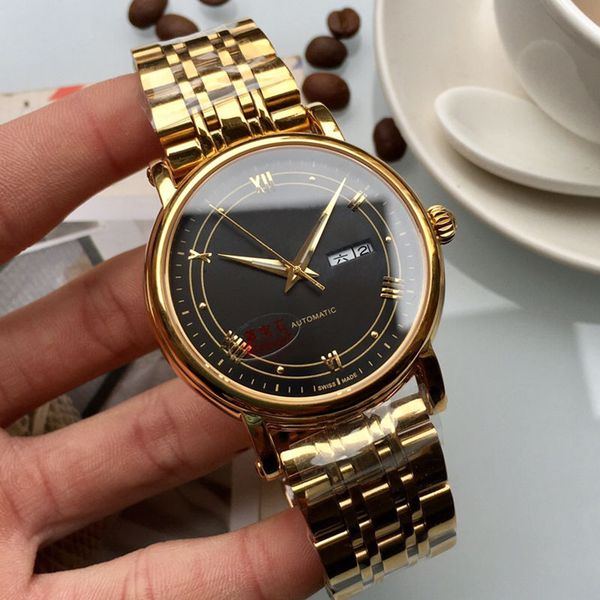 luxury mens sports watch automatic mechanical movement automatic date steel case sapphire mirror 316 stainless steel strap a417 with box, Slivery;brown 
luxury mens sports watch automatic mechanical movement automatic date steel case sapphire mirror 316 stainless steel strap a417 with box, Slivery;brown