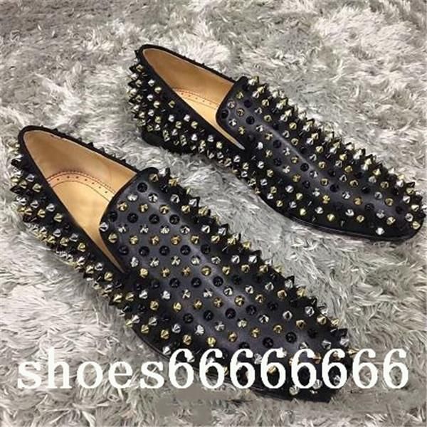 2019 elegant designer wedding party dress shoes spikes red bottom loafers shoes mens shiny mocassin business casual oxford shoes fdzhlzj, Black;red
2019 elegant designer wedding party dress shoes spikes red bottom loafers shoes mens shiny mocassin business casual oxford shoes fdzhlzj, Black;red