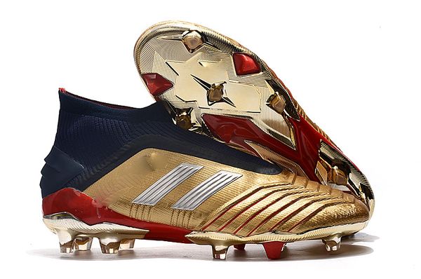 2019 trend predator 19+ 19.1 fg pp paul pogba 6s 6th anniversary golden mens boys soccer football shoes 19+x cleats boots, Black
2019 trend predator 19+ 19.1 fg pp paul pogba 6s 6th anniversary golden mens boys soccer football shoes 19+x cleats boots, Black