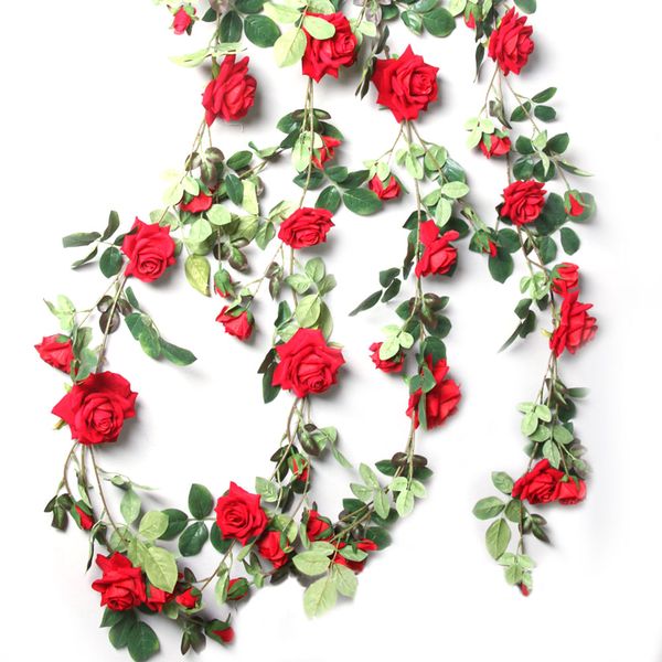ivy vine artificial flowers wedding decorations silk rose arch decor with green leaves hanging wall garland with green leaves
ivy vine artificial flowers wedding decorations silk rose arch decor with green leaves hanging wall garland with green leaves