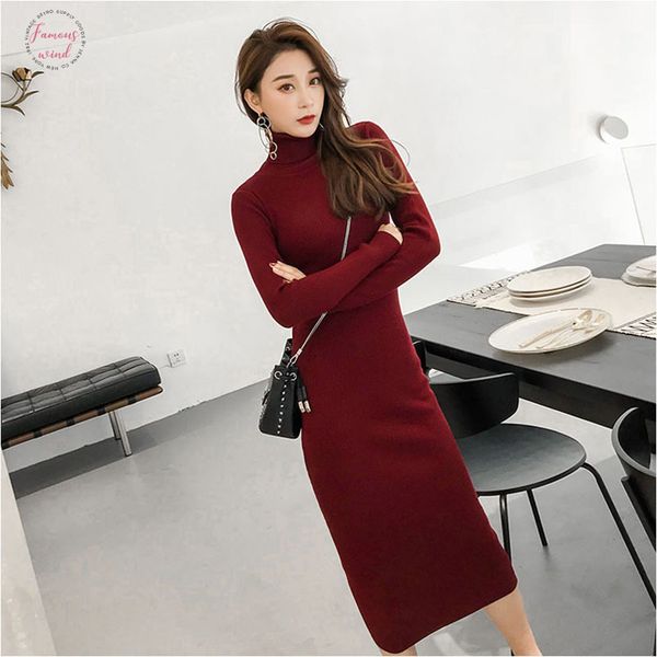 twill autumn winter women basic maxi sweater dress turtleneck knitted bodycon long sleeve long dress warm elegant robe dress, Black;gray
twill autumn winter women basic maxi sweater dress turtleneck knitted bodycon long sleeve long dress warm elegant robe dress, Black;gray