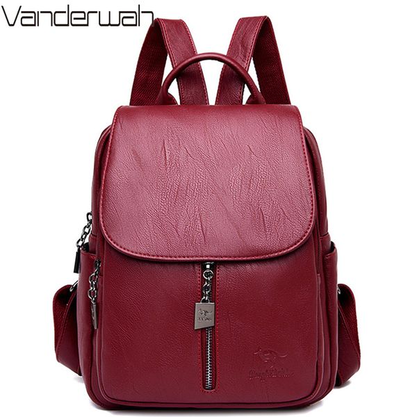 2019 new lapbackpack women leather female classic backpack for teenage girls satchel school bag sac a dos femme
2019 new lapbackpack women leather female classic backpack for teenage girls satchel school bag sac a dos femme