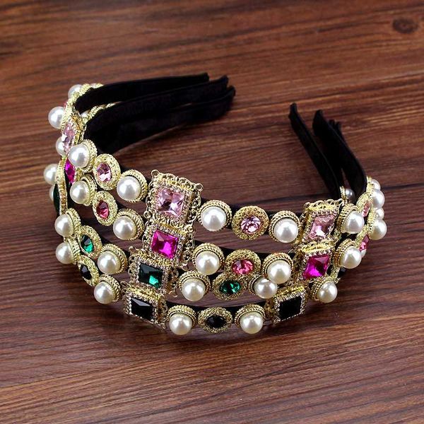 10 colors new vintage baroque crystal and pearl headbands diamante hairbands for women rhinestone headpiece prom hair jewelry, Golden;white
10 colors new vintage baroque crystal and pearl headbands diamante hairbands for women rhinestone headpiece prom hair jewelry, Golden;white