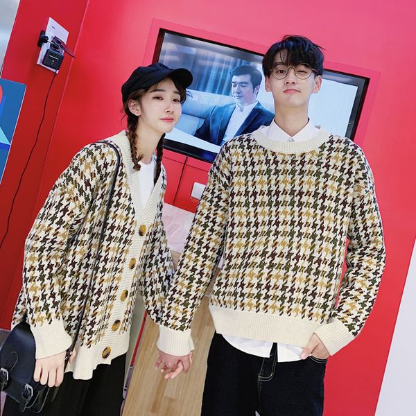 winter new couple sweater men warm fashion print casual knit pullover man streetwear wild loose male clothes s-2xl, White;black
winter new couple sweater men warm fashion print casual knit pullover man streetwear wild loose male clothes s-2xl, White;black