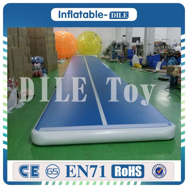 6x2x0.2m Inflatable Air Track Gym Air Mat For Training Inflatable Tumble Track With Pump