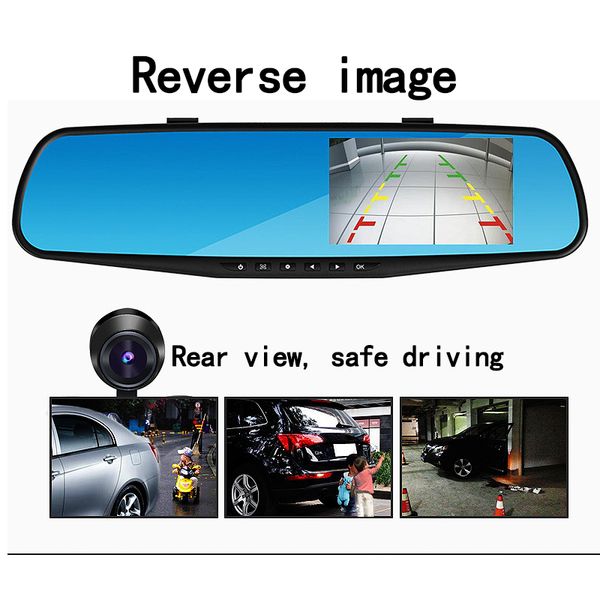 digital video driving recorder car dvr camera full hd 1080p 4.3" night vision rearview mirror dual lens parking monitor dash cam
digital video driving recorder car dvr camera full hd 1080p 4.3" night vision rearview mirror dual lens parking monitor dash cam
