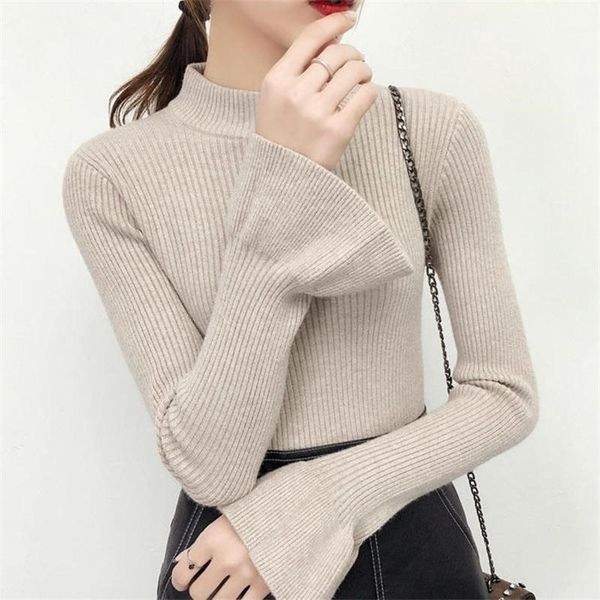 turtleneck sweater women knitted pullover casual soild long sleeve knitted sweater office lady elegant pullover q1954, White;black
turtleneck sweater women knitted pullover casual soild long sleeve knitted sweater office lady elegant pullover q1954, White;black
