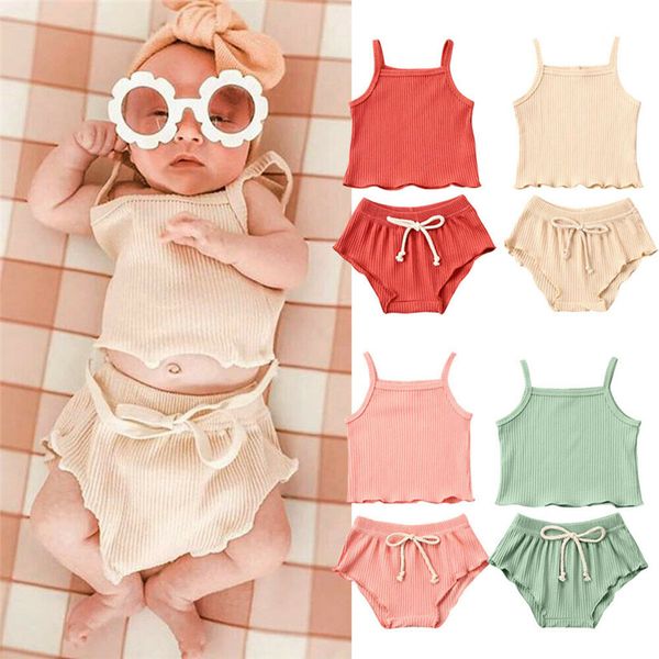 toddler baby girl summer clothes set sweet baby girls solid color sleeveless sling t-shirt+shorts 2pcs outfits set 0-18m, White
toddler baby girl summer clothes set sweet baby girls solid color sleeveless sling t-shirt+shorts 2pcs outfits set 0-18m, White
