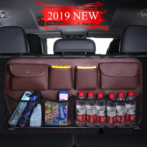 pu leather car trunk storage organizer bag universal multi-pockets auto back seat stowing tidying interior car styling
pu leather car trunk storage organizer bag universal multi-pockets auto back seat stowing tidying interior car styling