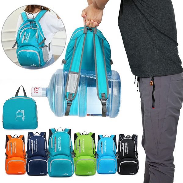 

litthing multifunction large capacity men backpack bag foldable waterproof duffle bag for trip suit storage luggage bags