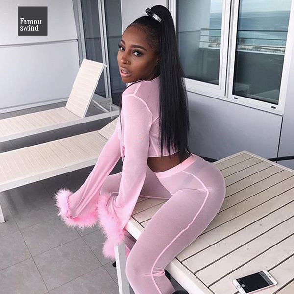 sexy tumblr see through костюмы с коротким рукавом осень женский костюм два piece set длинные рукава пушистые crop top брюки уличная, Gray
sexy tumblr see through костюмы с коротким рукавом осень женский костюм два piece set длинные рукава пушистые crop top брюки уличная, Gray