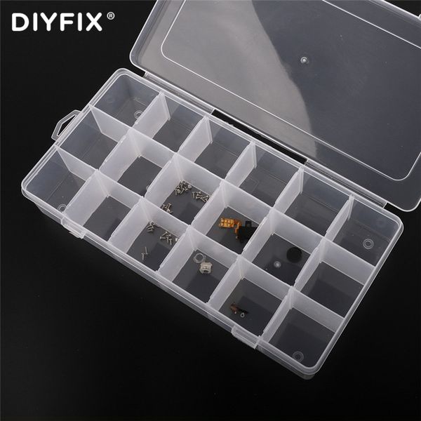 diyfix small component jewelry tool transparent plastic box for terminal electronic screw parts bead pills organizer nail case
diyfix small component jewelry tool transparent plastic box for terminal electronic screw parts bead pills organizer nail case