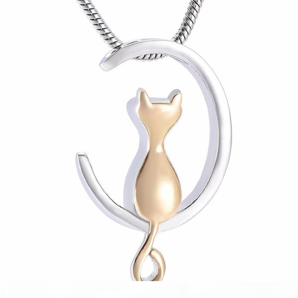 ijd10014 new arrival loss of pet cat mourning stainless steel cremation ashes keepsake for pet memorial urn pendant jewelry, Silver
ijd10014 new arrival loss of pet cat mourning stainless steel cremation ashes keepsake for pet memorial urn pendant jewelry, Silver