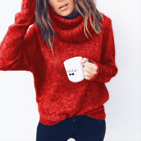 women's sweaters solid knitted trutleneck pullover women autumn winter warm sweater korean pink elegant pullovers plus size ropa mujer, White;black
women's sweaters solid knitted trutleneck pullover women autumn winter warm sweater korean pink elegant pullovers plus size ropa mujer, White;black