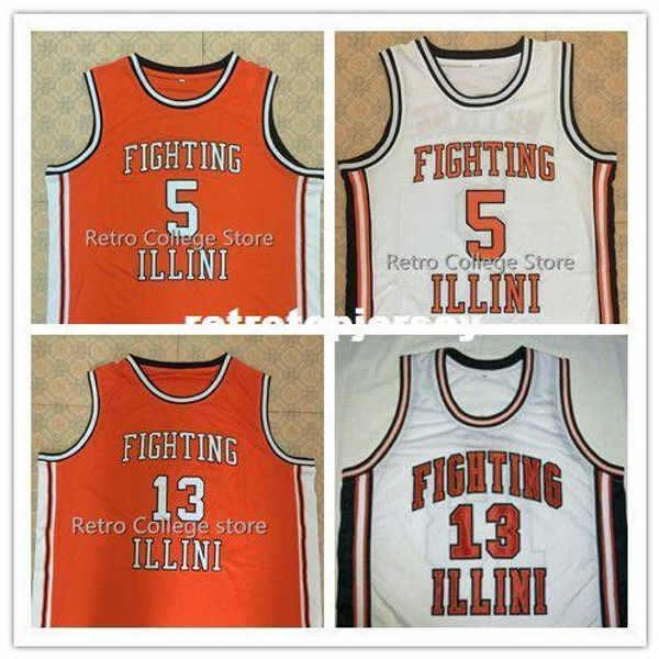 # 5 deron williams # 13 kendall gill fighting illini баскетбол джерси средней школы оранжево-белый мужская трикотажная майка xs-6xl майка nc, Black;blue
# 5 deron williams # 13 kendall gill fighting illini баскетбол джерси средней школы оранжево-белый мужская трикотажная майка xs-6xl майка nc, Black;blue