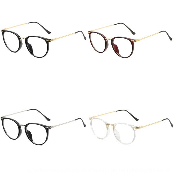 ultra light tr90 men's round full frame plain glasses women's decorative anti-blue light glasses frame, Silver
ultra light tr90 men's round full frame plain glasses women's decorative anti-blue light glasses frame, Silver