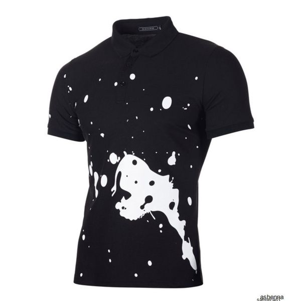 mens designer simple men paint printing leisure t shirt polo short sleevecrybm862h, White;black
mens designer simple men paint printing leisure t shirt polo short sleevecrybm862h, White;black