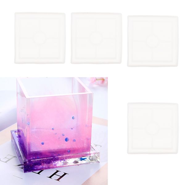4 pack square resin molds, square silicone jewelry casting molds coaster molds for resin jewelry making diy crafts
4 pack square resin molds, square silicone jewelry casting molds coaster molds for resin jewelry making diy crafts
